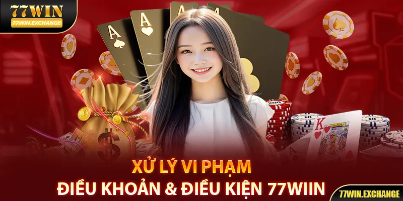 Các biện pháp xử lý vi phạm các chính sách 77win